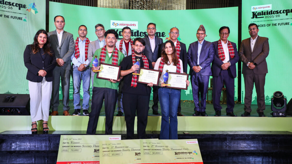 Asian Paints Nepal Concludes 13th Kaleidoscope Architecture & Interior Design Competition